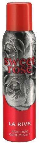 Parfimēts dezodorants La Rive Sweet Rose sievietēm, 150 ml cena un informācija | Dezodoranti | 220.lv