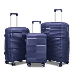 набор дорожных чемоданов, 3 шт. цена и информация | Чемоданы, дорожные сумки | 220.lv