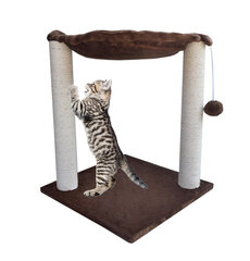 Когтеточка для кошек, коричневая, 50 см цена и информация | Когтеточки | 220.lv