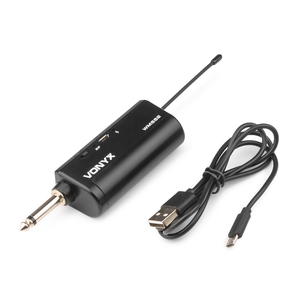 Vonyx WM55B bezvadu mikrofona Plug-and-Play komplekts UHF cena un informācija | Mikrofoni | 220.lv