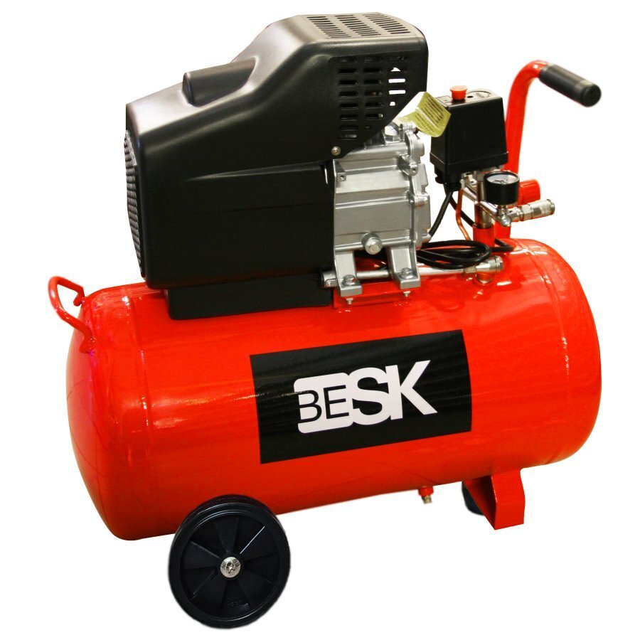 Kompressors Besk, 50l, 170l/min, 8bar cena un informācija | Kompresori | 220.lv