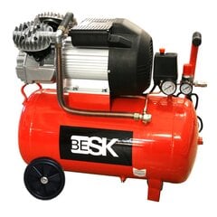 Kompressors Besk, 50l, 369l/min, 8bar cena un informācija | Kompresori | 220.lv