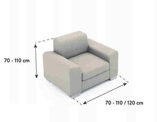 Ga.i.Co sēdekļa pārvalks Superior 70 - 120 cm цена и информация | Чехлы для мебели | 220.lv