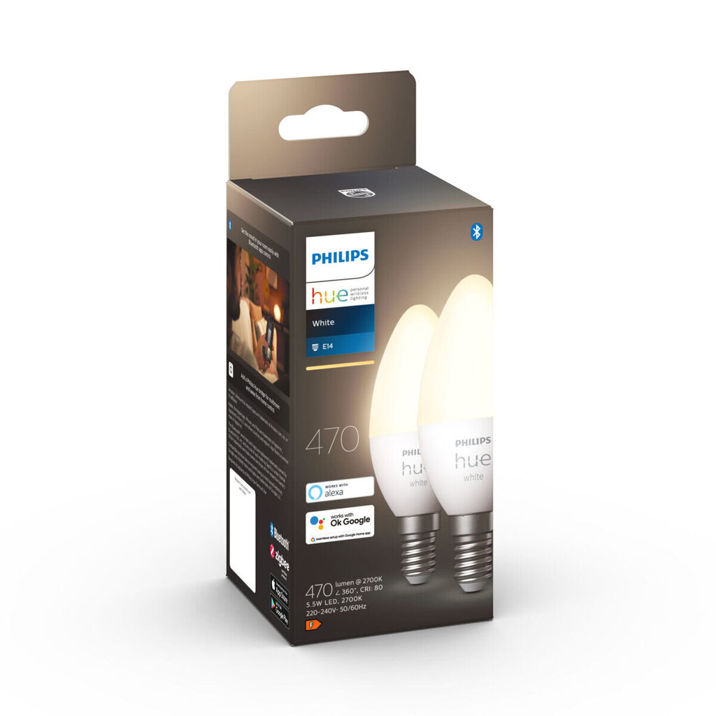 Gudra Spuldze Philips Hue E14 5,5 W 2700 K цена и информация | Spuldzes | 220.lv