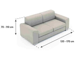 Ga.i.Co divguļamā dīvāna pārvalks Superior 120 - 170 cm цена и информация | Чехлы для мебели | 220.lv