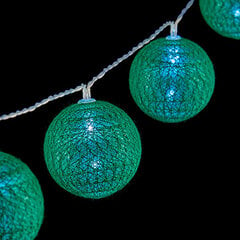 Светодиодная гирлянда из шариков Ø 5 cm Зеленый (2 m) цена и информация | Гирлянды | 220.lv