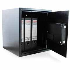 4 mm biezs mājas seifs ar elektronisko slēdzenes kodu 35x40x36cm cena un informācija | Seifi | 220.lv