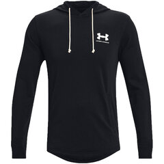 Bluza męska Under Armour UA Rival Terry LC HD czarna 1370401 001 61529-235 цена и информация | Мужские толстовки | 220.lv