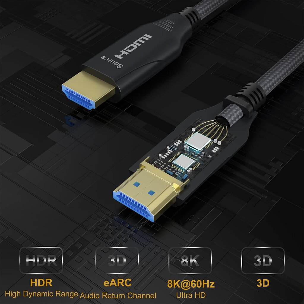 Bomenya HDMI, 20 m цена и информация | Kabeļi un vadi | 220.lv