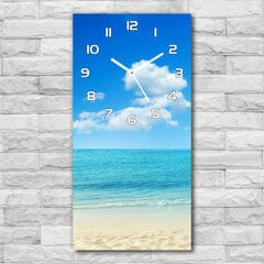 Sienas pulkstenis Tropu pludmale cena un informācija | Pulksteņi | 220.lv