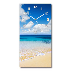 Sienas pulkstenis Tropu pludmale cena un informācija | Pulksteņi | 220.lv