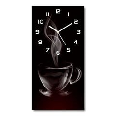Sienas pulkstenis Aromātiska kafija цена и информация | Часы | 220.lv