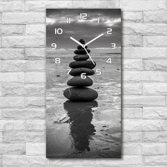 Sienas pulkstenis Akmeņi pludmalē cena un informācija | Pulksteņi | 220.lv