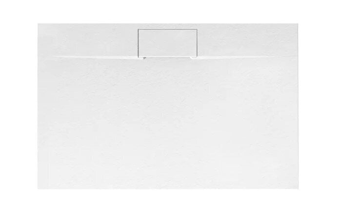 Basalt Long dušas paliktnis balts 90x120 cena un informācija | Dušas paliktņi | 220.lv