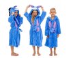 Ēzelis bērnu peldmētelis 2 cena un informācija | Halāti, naktskrekli, pidžamas meitenēm | 220.lv