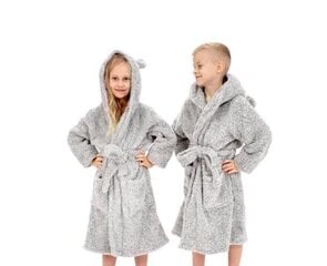 Pelēks lācītis bērnu halāts 2 cena un informācija | Halāti, naktskrekli, pidžamas meitenēm | 220.lv