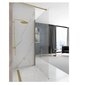 Rea Aero Intimo dušas siena, matēts zelts 100 цена и информация | Dušas durvis, dušas sienas | 220.lv