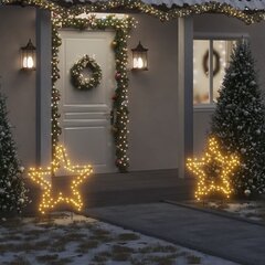 Ziemassvētku gaismas rotājums Zvaigzne cena un informācija | Ziemassvētku dekorācijas | 220.lv
