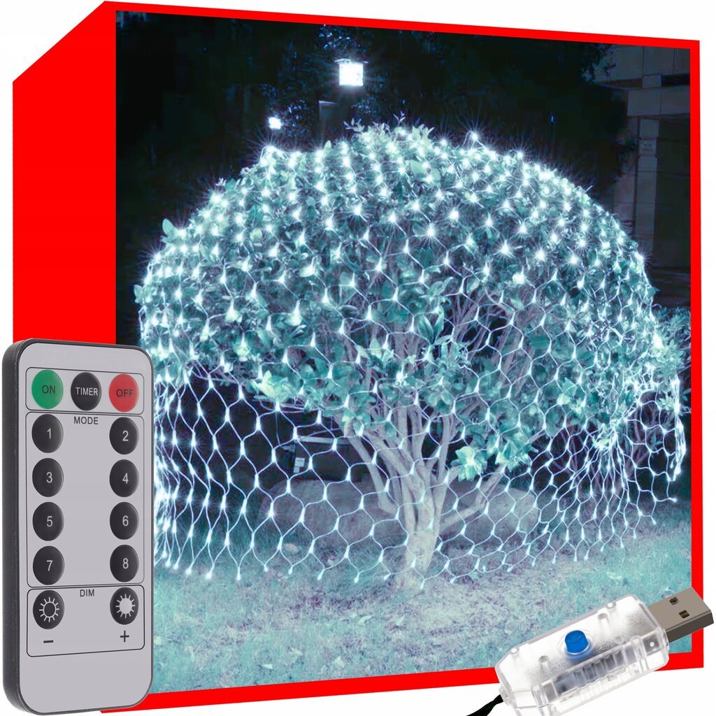 Ziemassvētku vītne 160 LED, 2,6 m cena un informācija | Ziemassvētku lampiņas, LED virtenes | 220.lv