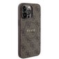 Guess PU Leather 4G iPhone 14 Pro Max cena un informācija | Telefonu vāciņi, maciņi | 220.lv