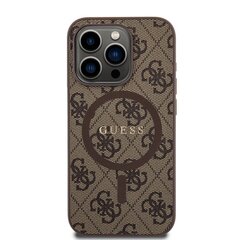 Guess PU Leather 4G iPhone 15 Pro цена и информация | Чехлы для телефонов | 220.lv
