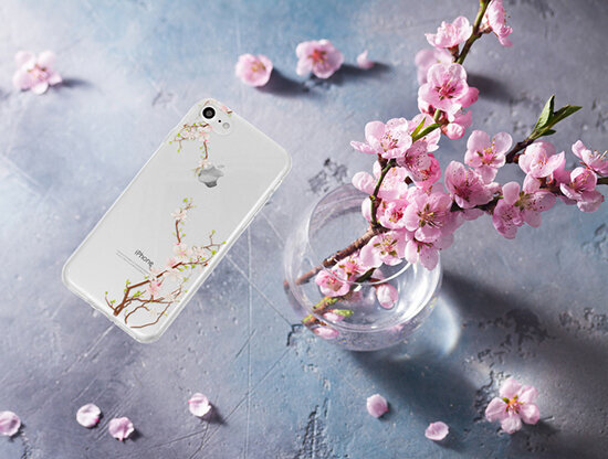 Telone Floral Huawei Y6 2018 cena un informācija | Telefonu vāciņi, maciņi | 220.lv