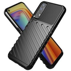 Fusion Thunder Back Case Силиконовый чехол для Samsung Galaxy A15 Черный цена и информация | Чехлы для телефонов | 220.lv