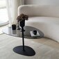 Kafijas galdiņš Asir, 90x40x60 cm, tumši pelēks/melns cena un informācija | Žurnālgaldiņi | 220.lv