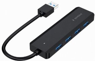 Hubs Gembird 4-port USB 3.1 (Gen 1) hub цена и информация | Адаптеры и USB разветвители | 220.lv