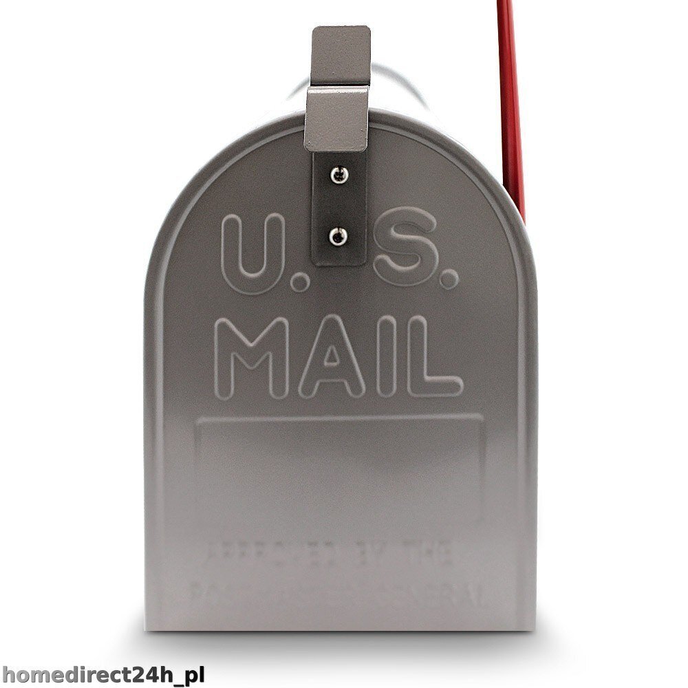 ASV pasta kastīte vēstulēm, laikrakstiem, sudrabs ar karogu cena un informācija | Pastkastītes, mājas numuri | 220.lv