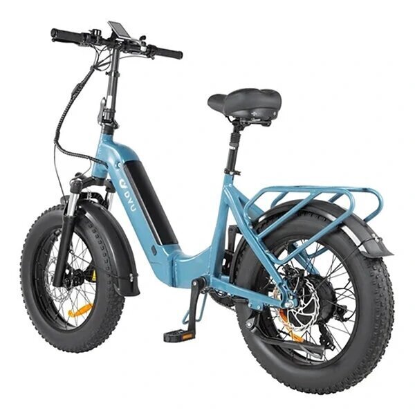Elektriskais velosipēds DYU FF500, 20", zils cena un informācija | Elektrovelosipēdi | 220.lv