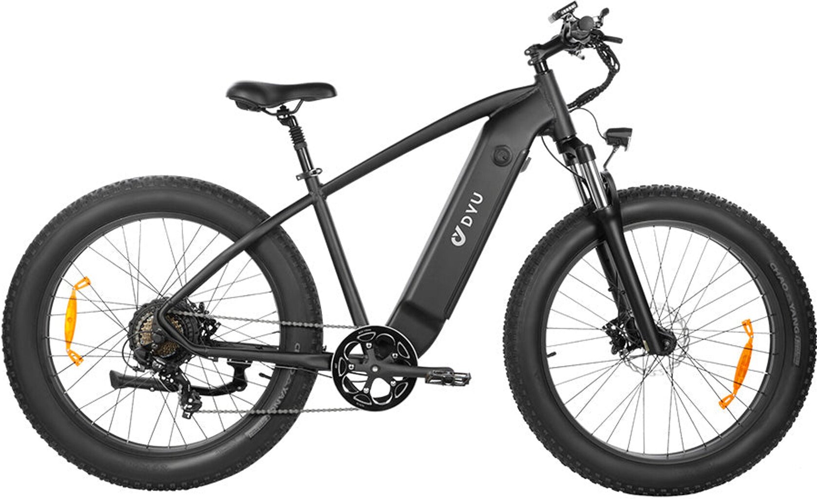 Elektriskais velosipēds DYU KING 750, 26", melns цена и информация | Elektrovelosipēdi | 220.lv