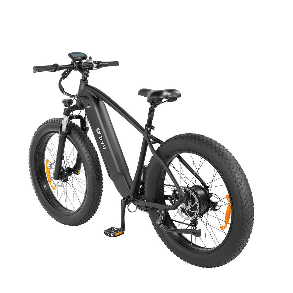 Elektriskais velosipēds DYU KING 750, 26", melns цена и информация | Elektrovelosipēdi | 220.lv