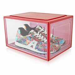коробка для обуви 1 шт. красная цена и информация | Мешки для одежды, вешалки | 220.lv