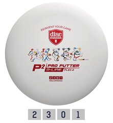 Discgolf DISCMANIA Putter D-LINE P2 FLEX 2 GRATEFUL DEAD White 2/3/0/1 цена и информация | Диск-гольф | 220.lv