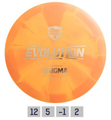 Discgolf DISCMANIA Distance Driver Lux Vapor ENIGMA Evolution Orange 12/5/-1/2 цена и информация | Диск-гольф | 220.lv