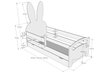 Bērnu gulta Bunny 80x160 cena un informācija | Bērnu gultas | 220.lv