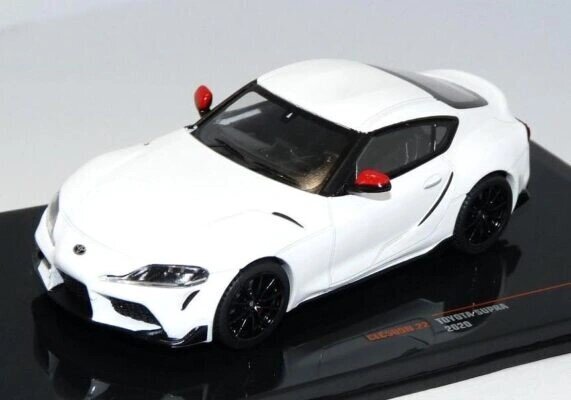 Toyota Supra 2020 White 1:43 IXO CLC509N cena un informācija | Kolekcionējamie modeļi | 220.lv