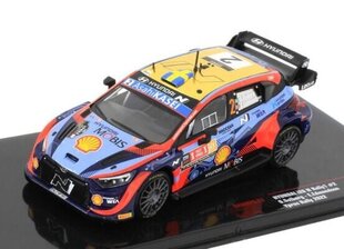 Hyundai i20 N Rally1 #2 Rally Ypern 2022 O.Solberg/E.Edmondson 1:43 IXO RAM875 цена и информация | Коллекционные модели автомобилей | 220.lv