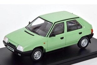 Skoda Favorit 1987 Light Green 1:24 WHITEBOX WB124197 cena un informācija | Kolekcionējamie modeļi | 220.lv