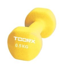 Hantele Toorx MV-05, 0.5 kg cena un informācija | Hanteles, svaru stieņi un diski | 220.lv