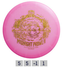 Discgolf DISCMANIA Midrange Driver C-LINE Midnight Prowl 2 Meta Kyle Klein Pink 5/5/-1/1 цена и информация | Диск-гольф | 220.lv