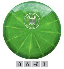 Discgolf DISCMANIA Fairway Driver 5 Lux Vapor Essence Green 8 | 6 | -2 | 1 цена и информация | Диск-гольф | 220.lv