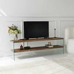 TV statīvs, Asir, 140x45x35 cm, brūns cena un informācija | TV galdiņi | 220.lv