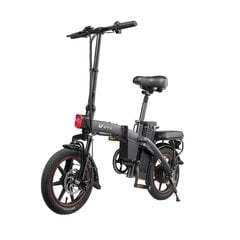 Электровелосипед ДЮ А5, 14", черный, 350Вт, 7,5Ач цена и информация | Электровелосипеды | 220.lv