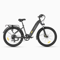 Elektriskais velosipēds DYU C1, 26", pelēks cena un informācija | Elektrovelosipēdi | 220.lv