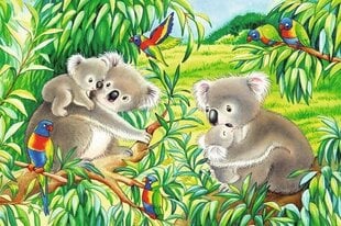 Ravensburger puzle 2x24 gab.Koalas un pandas cena un informācija | Puzles, 3D puzles | 220.lv