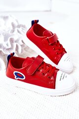 Sporta apavi zēniem PA1, sarkani cena un informācija | Sporta apavi bērniem | 220.lv
