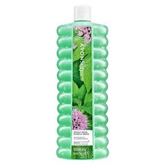 Vannas putas ar ūdensmētras un gurķu aromātu Avon Water Mint, 1000 ml цена и информация | Масла, гели для душа | 220.lv