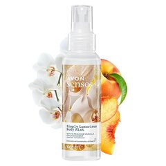 Ķermeņa atsvaidzinātājs ar persiku un vaniļas aromātu Avon Simply Luxurious, 100 ml cena un informācija | Parfimēta sieviešu kosmētika | 220.lv